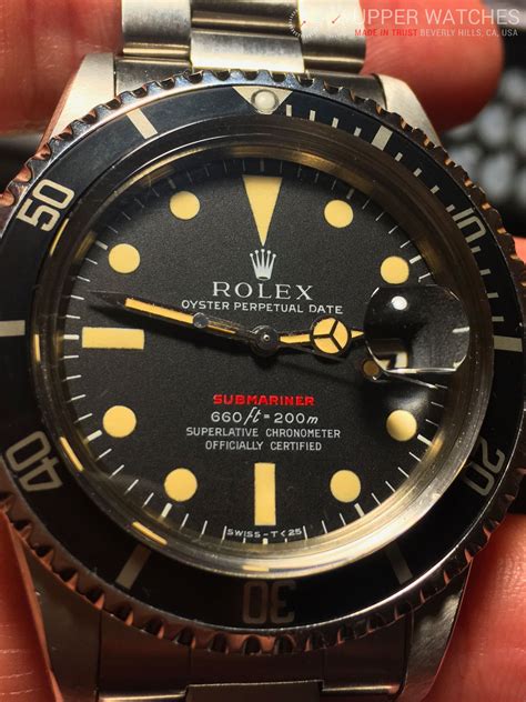 rolex red submariner vintage watches.